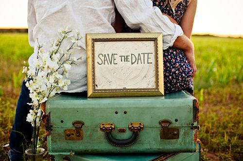 Ideias criativas para o “Save the date” do seu casamento