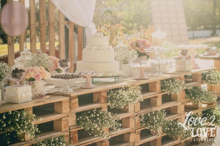 Decoração de Casamento com Pallets!