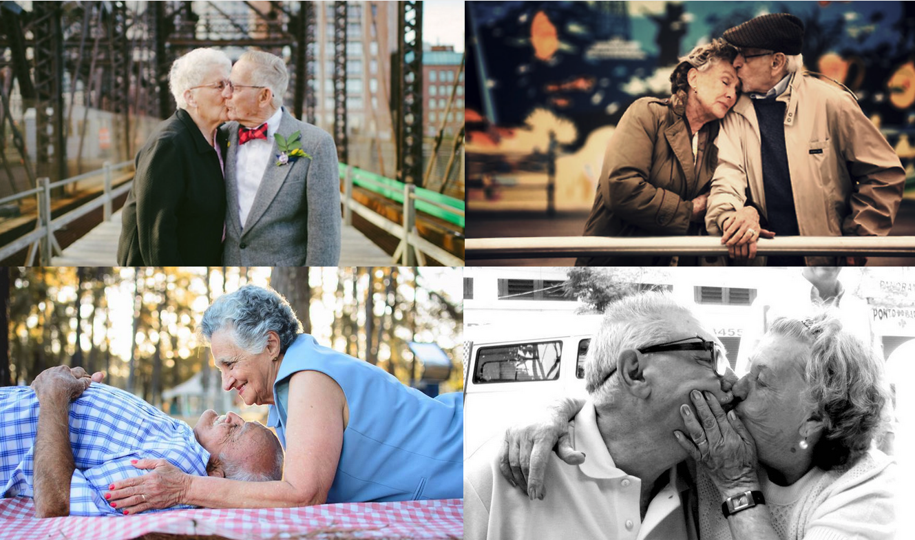 Série de fotos comprovam: O amor não tem idade pra acontecer!